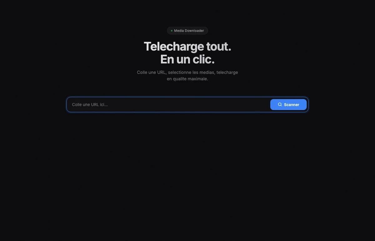 App - Media Downloader 